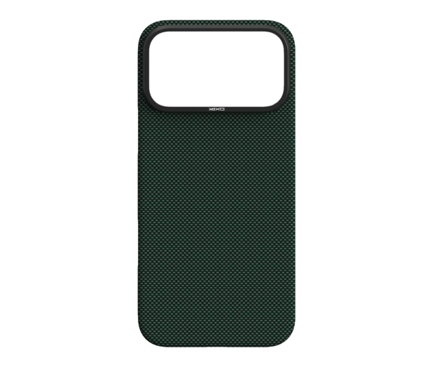 YAXO Aramid Fiber Ultra Slim Case MagSafe iPhone 17 Pro Green - 1455876 - zdjęcie